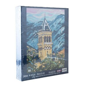 Old Main Painted Puzzle